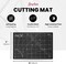 Self-Healing Cutting Mat, Double Sided, Non-Slip, Durable, Scratch-Resistant Rotary Cutting Board for Leather, Craft, Fabric, Quilting, Sewing, Scrapbooking Projects (12" x 18")